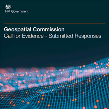 Geospatial Commission Call for Evidence